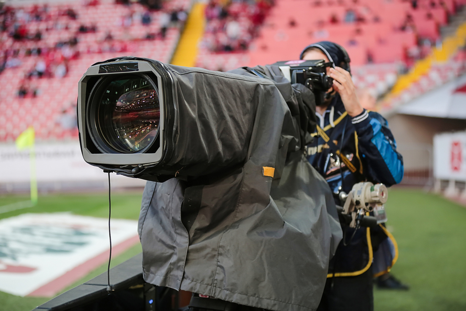 Съемка матча РПЛ