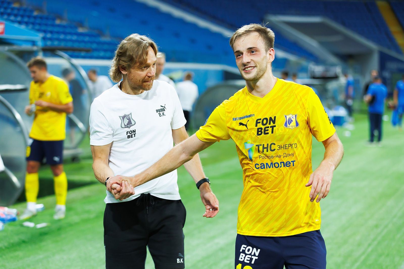 Валерий Карпин и Константин Кучаев