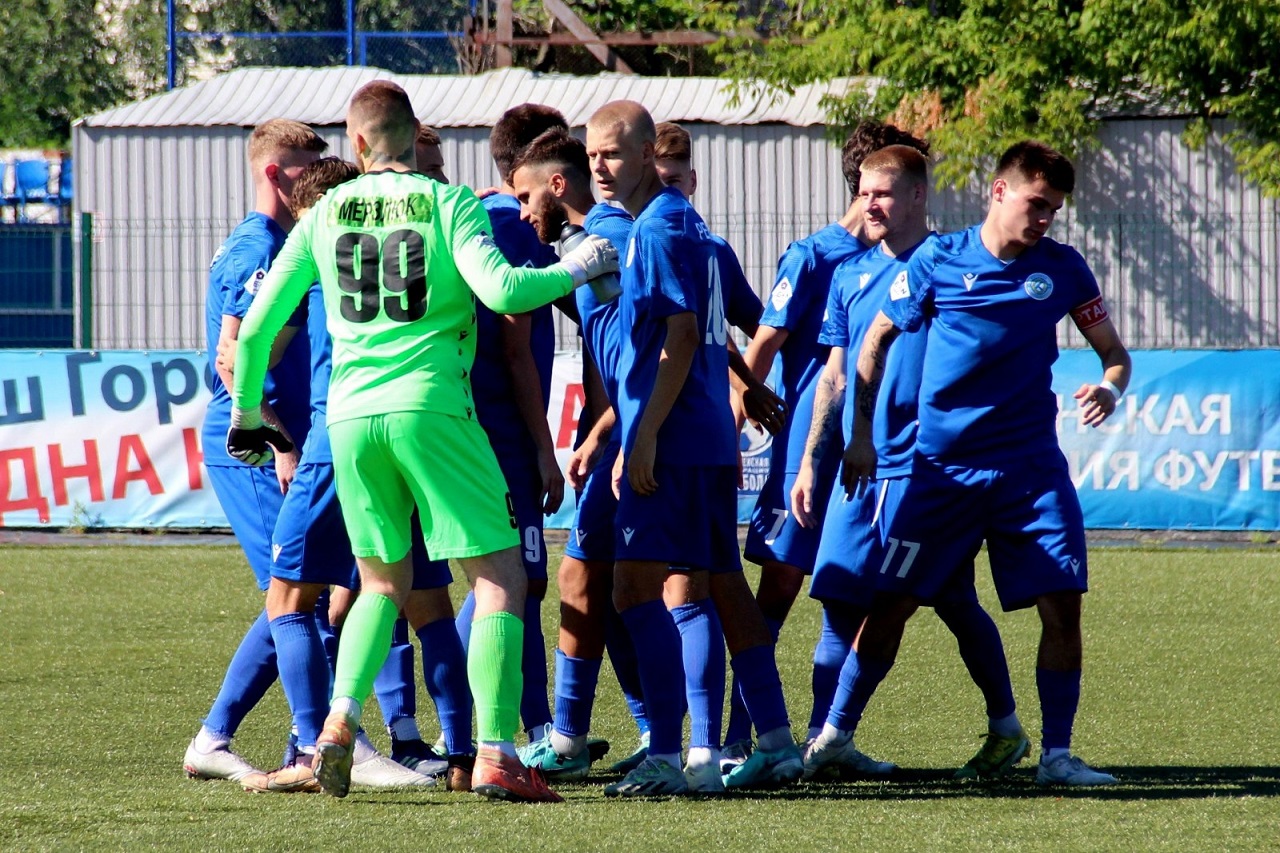 Футболисты ФК «Коломна» (фото: соцсети «Коломны»)