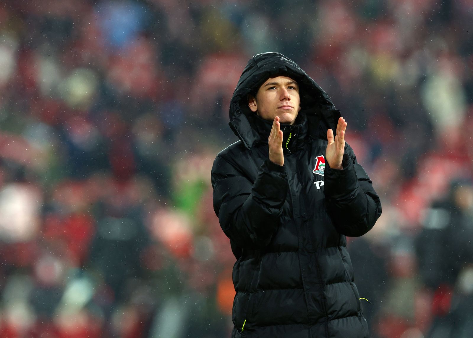 Алексей Батраков по окончании матча «Спартак» — «Локомотив» (5:2) в ноябре 2024 года