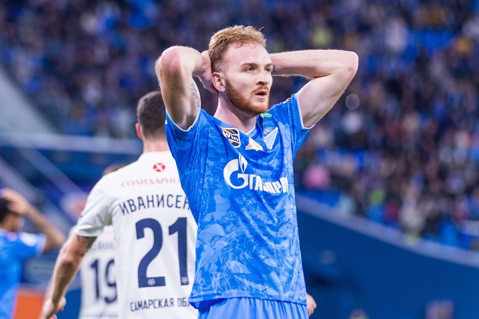 Лусиано Гонду в матче «Зенит» — «Крылья Советов» в декабре 2024 года