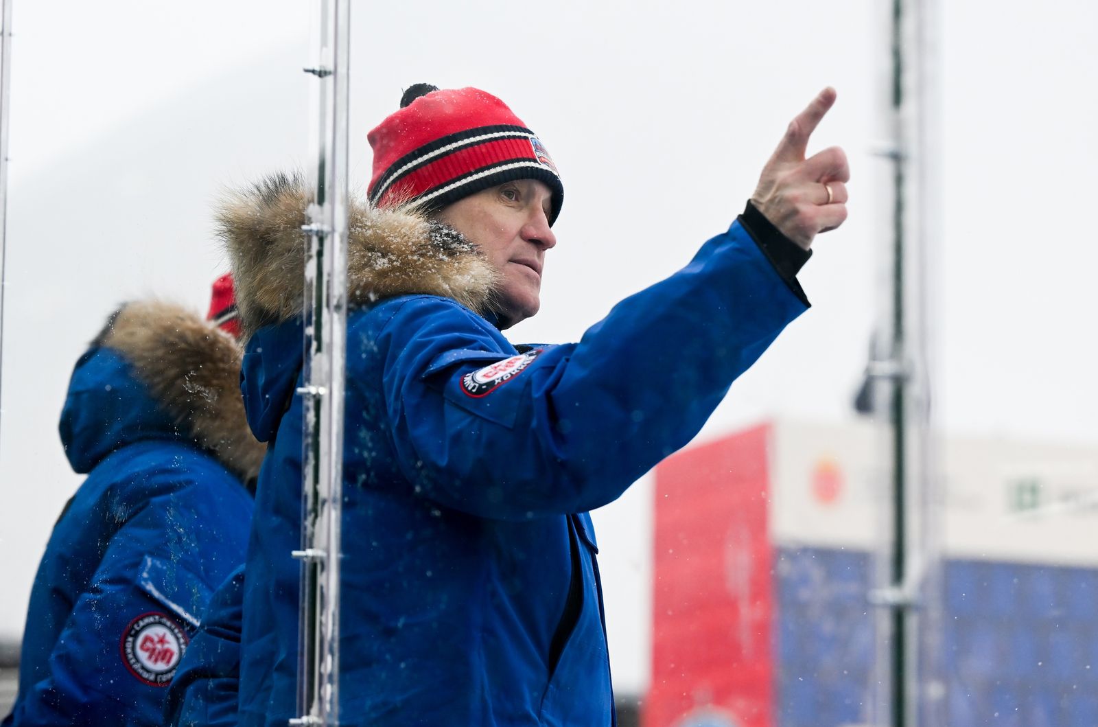 Главный тренер «СКА-1946» Герман Титов в декабре 2024 года