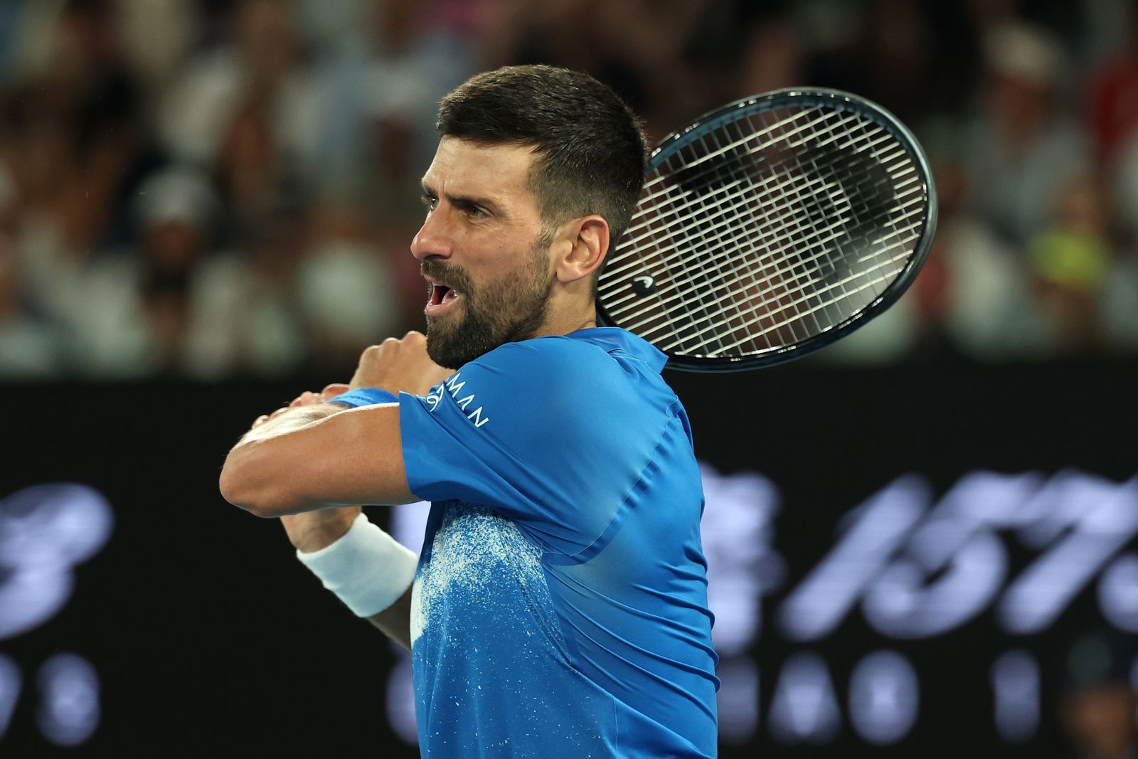 Сербский теннисист Новак Джокович. Фото: Clive Brunskill/Getty Images