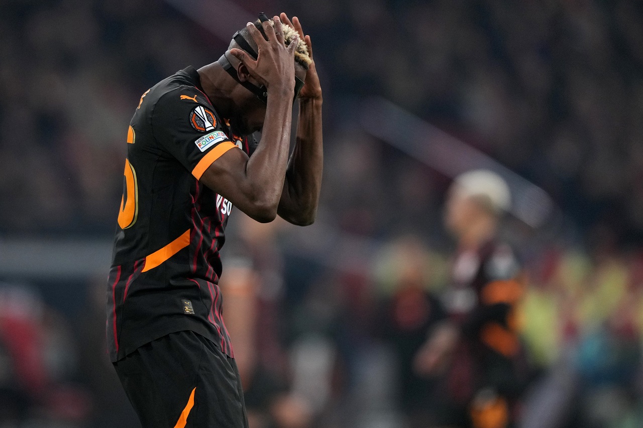 Виктор Осимхен, «Галатасарай» (фото: Alex Bierens de Haan/Getty Images)