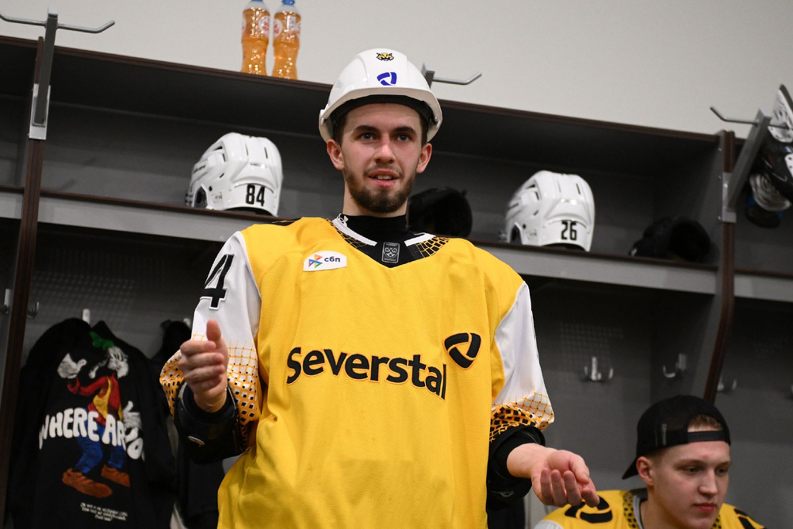 Защитник «Северстали» Артем Щучинов. Фото: severstalclub.ru