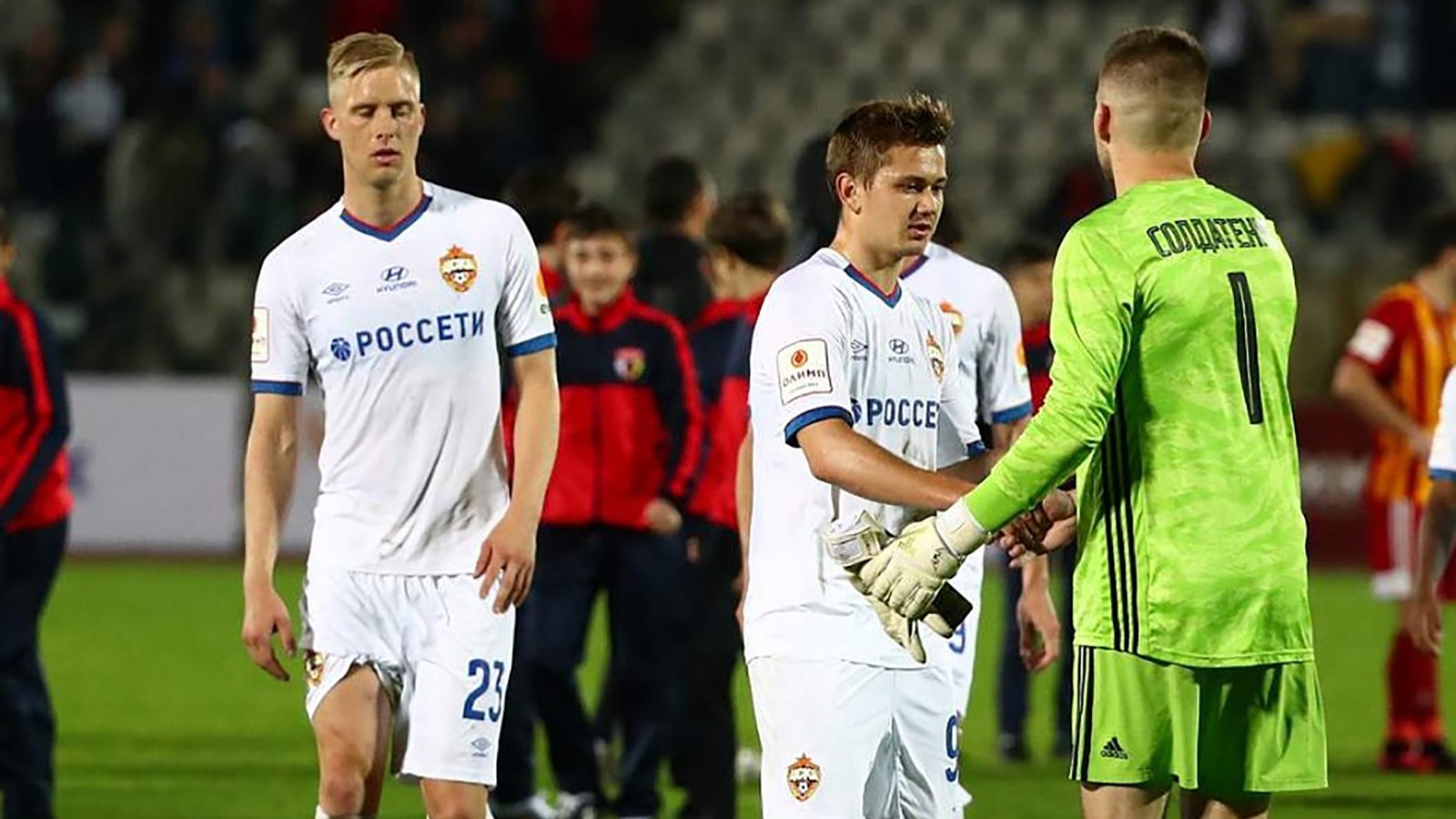 Солдатенко в матче против ЦСКА | Фото: pfc-cska.com