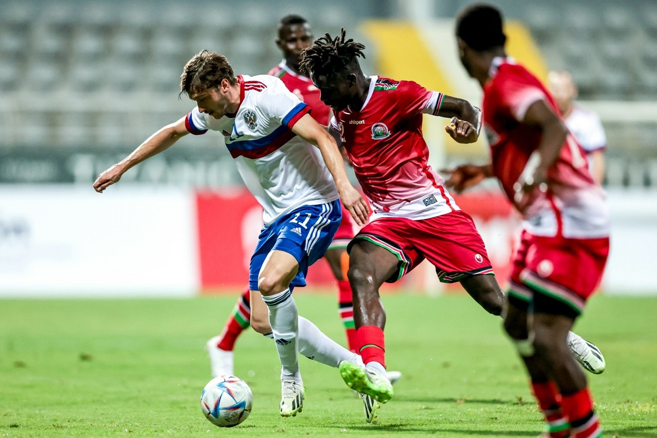 Алексей Миранчук (Россия) в матче со сборной Кении (фото: Михаил Шапаев, РФС, rfs.ru)