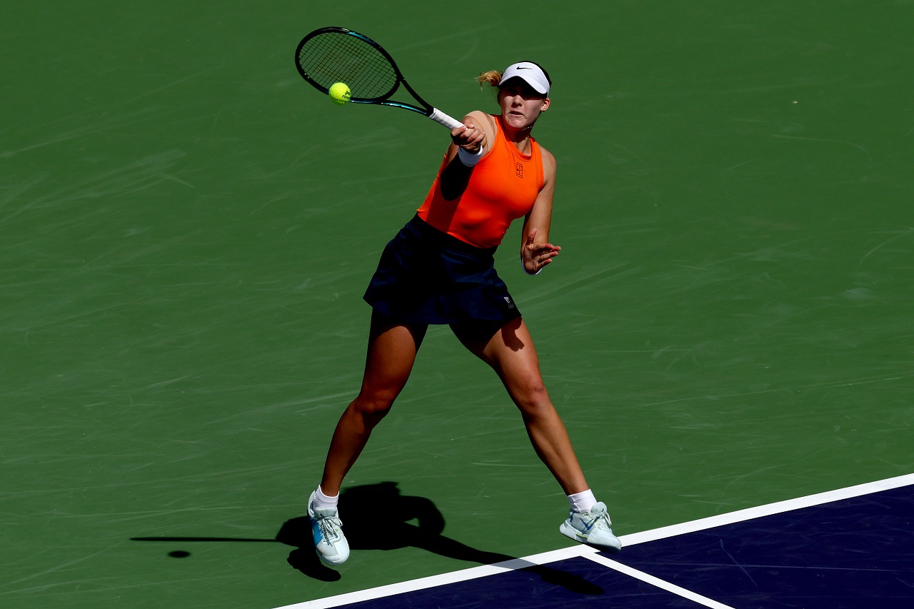 Мирра Андреева, «Мастерс» в Индиан-Уэллс (фото: Matthew Stockman/Getty Images)