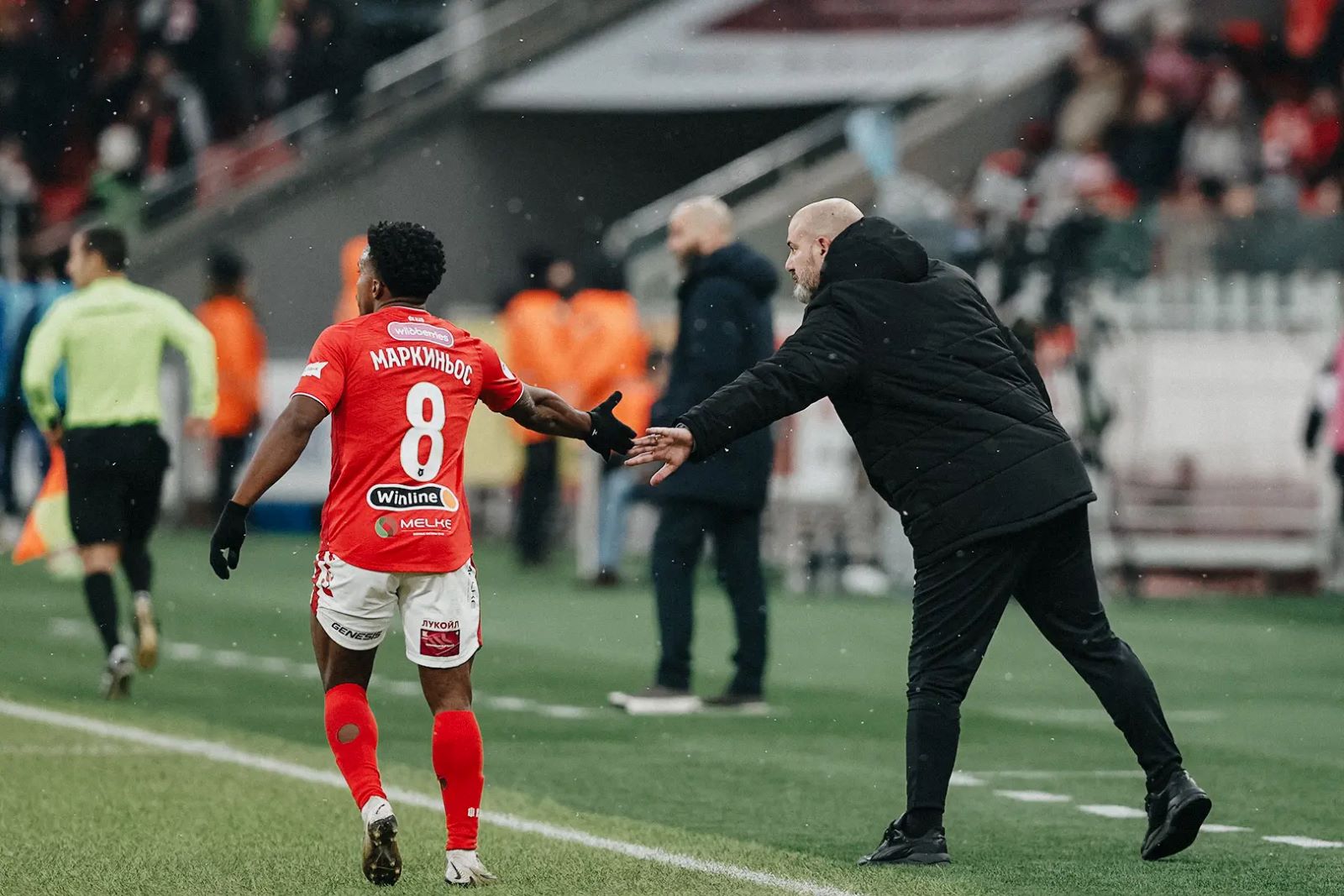 Маркиньос и Деян Станкович. Фото: ФК «Спартак»