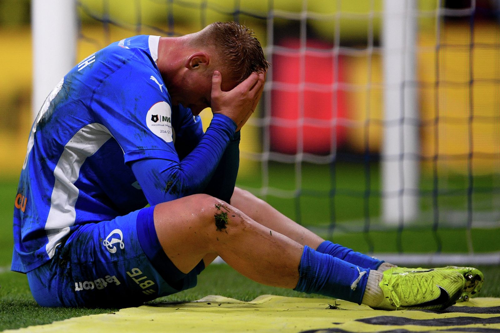 Константин Тюкавин в матче «Динамо» — «Ростов» в ноябре 2024 года. Фото: Алексей Филиппов / РИА Новости ©