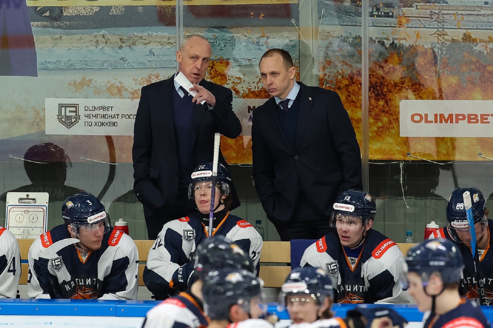 Тренерский штаб команды ВХЛ «Магнитка» / metallurg.ru