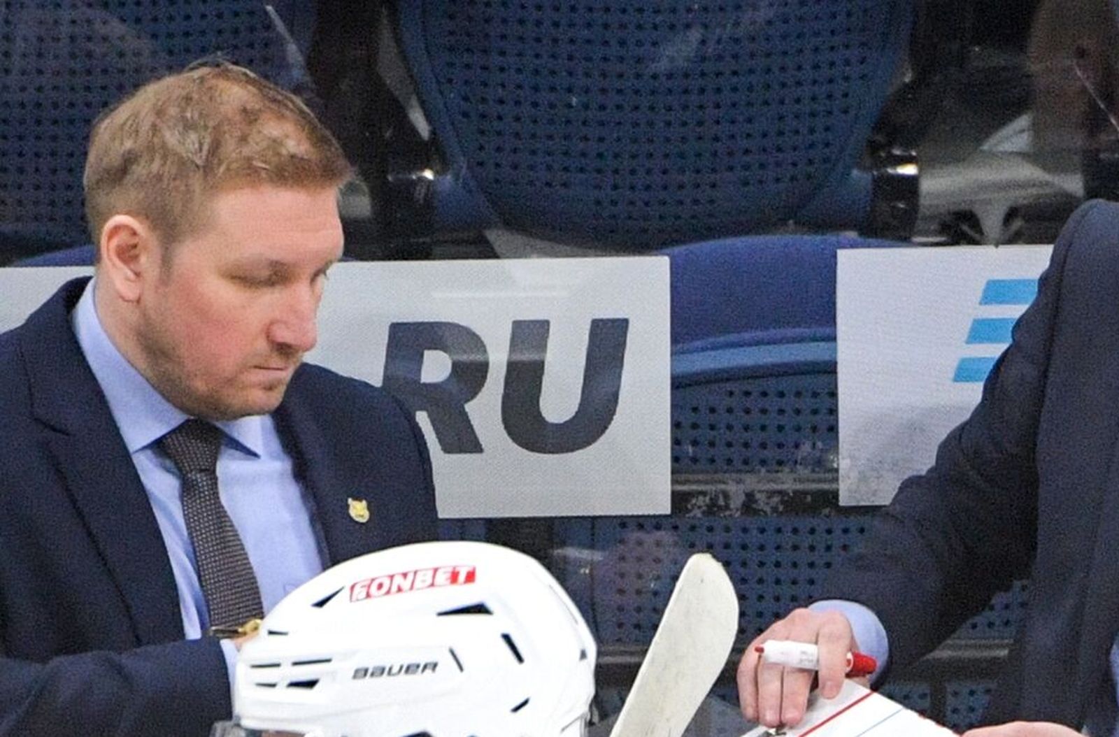 Хоккейный тренер Юрий Трубачев в марте 2022 года. Фото: Владимир Федоренко / РИА Новости ©