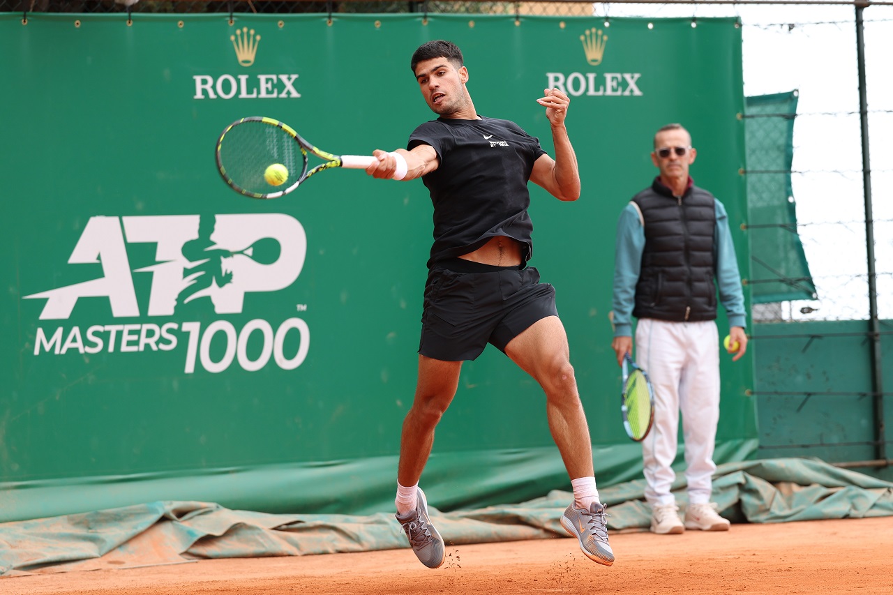 Карлос Алькарас, «Мастерс» в Монте-Карло (фото: Clive Brunskill/Getty Images)