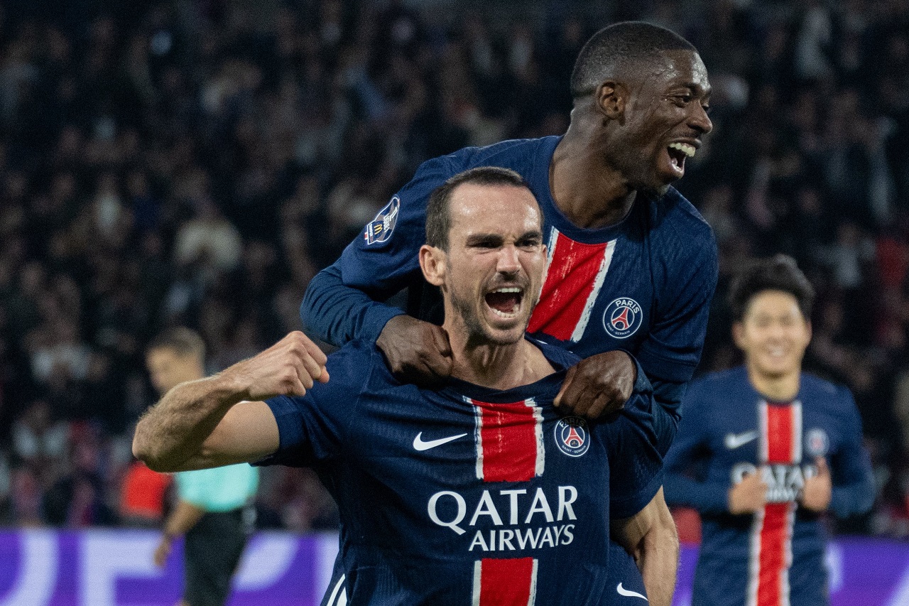 Усман Дембеле и Фабиан Руис, «Пари Сен-Жермен» (фото: соцсети «ПСЖ»)