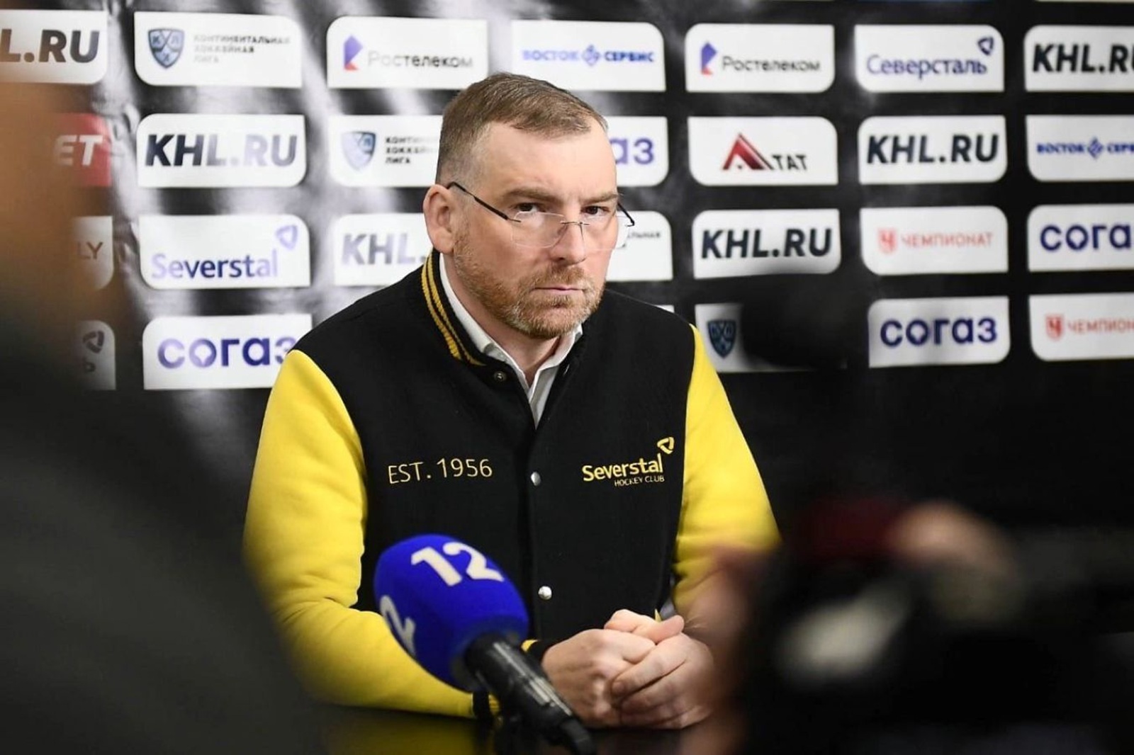 Директор ХК «Северсталь» Николай Канаков. Фото: severstalclub.ru