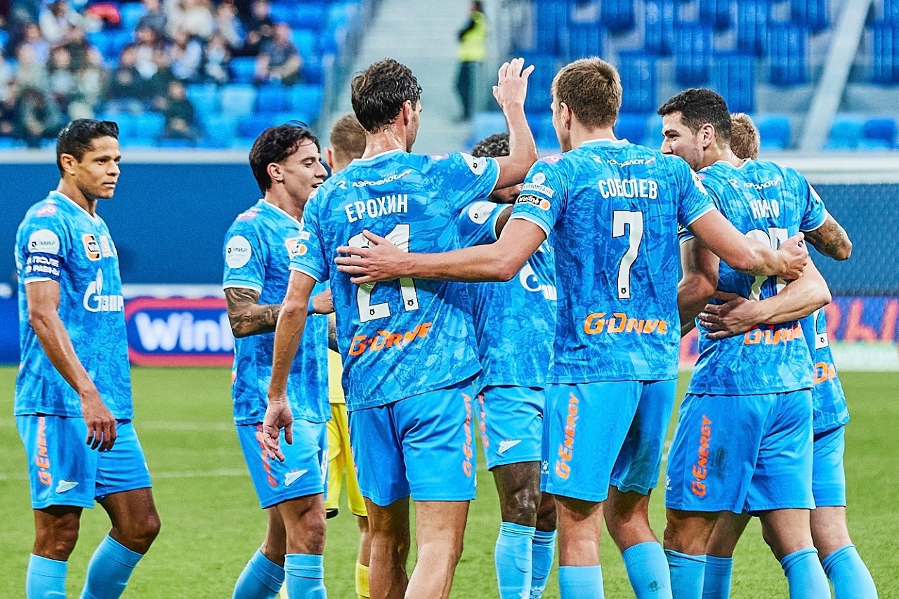 Александр Ерохин, Александр Соболев, «Зенит» (фото: соцсети «Зенита»)