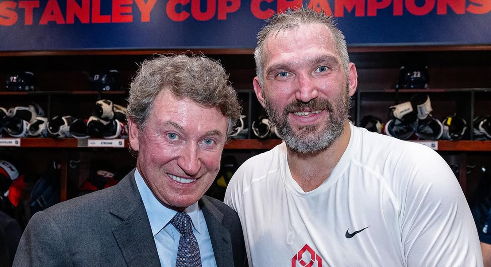 Уэйн Гретцки и Александр Овечкин