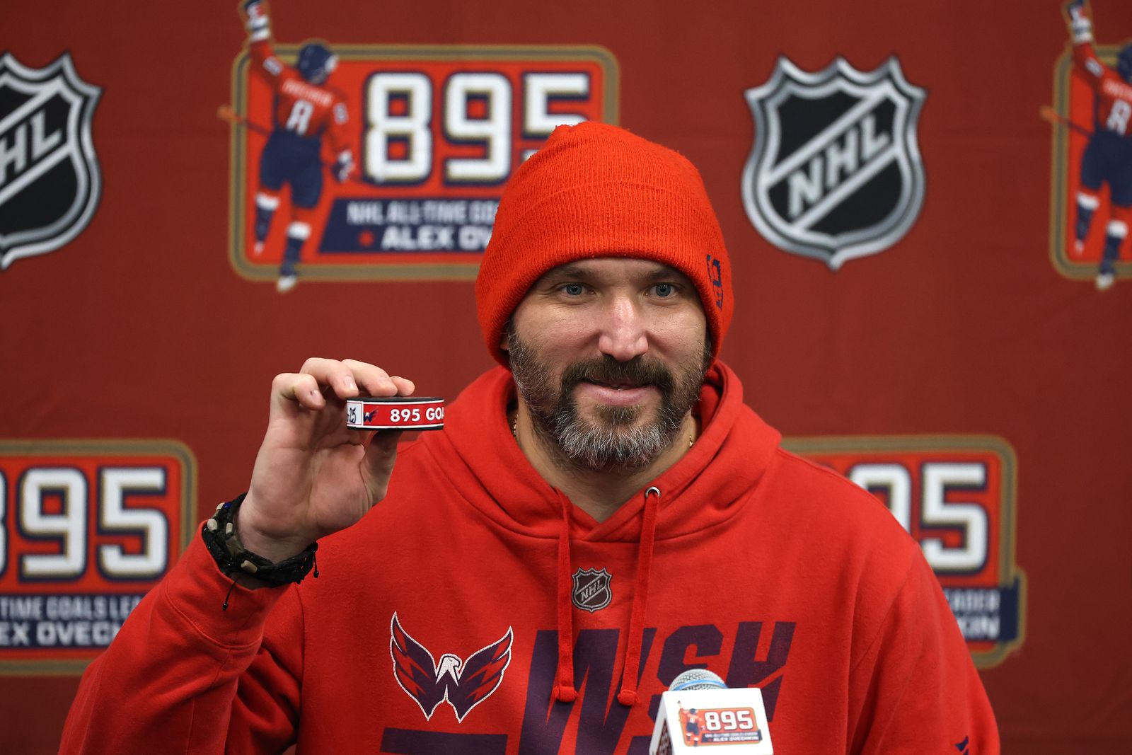 Александр Овечкин. Фото: Sarah Stier/Getty Images