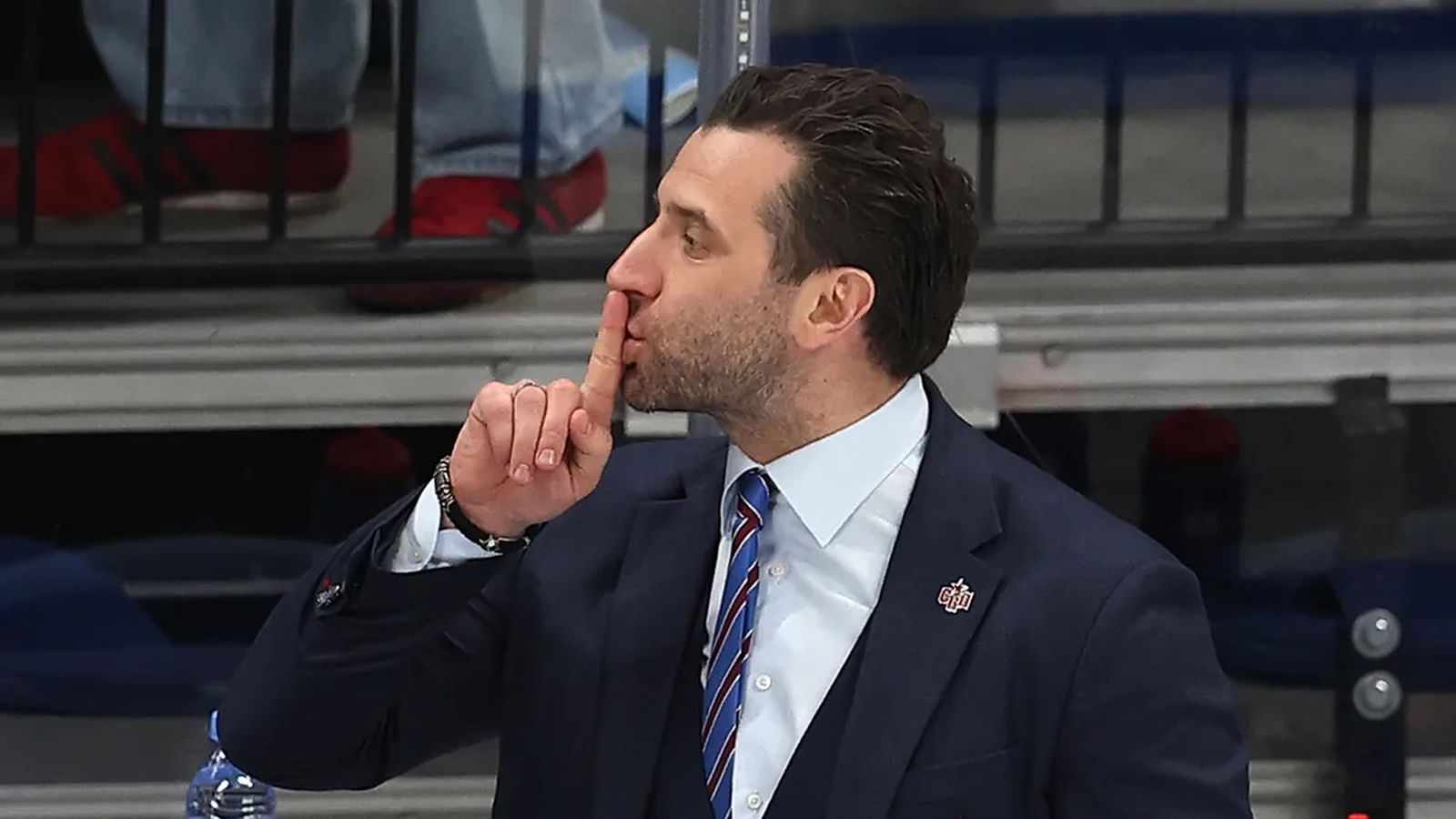 Главный тренер СКА Роман Ротенберг. Фото: photo.khl.ru