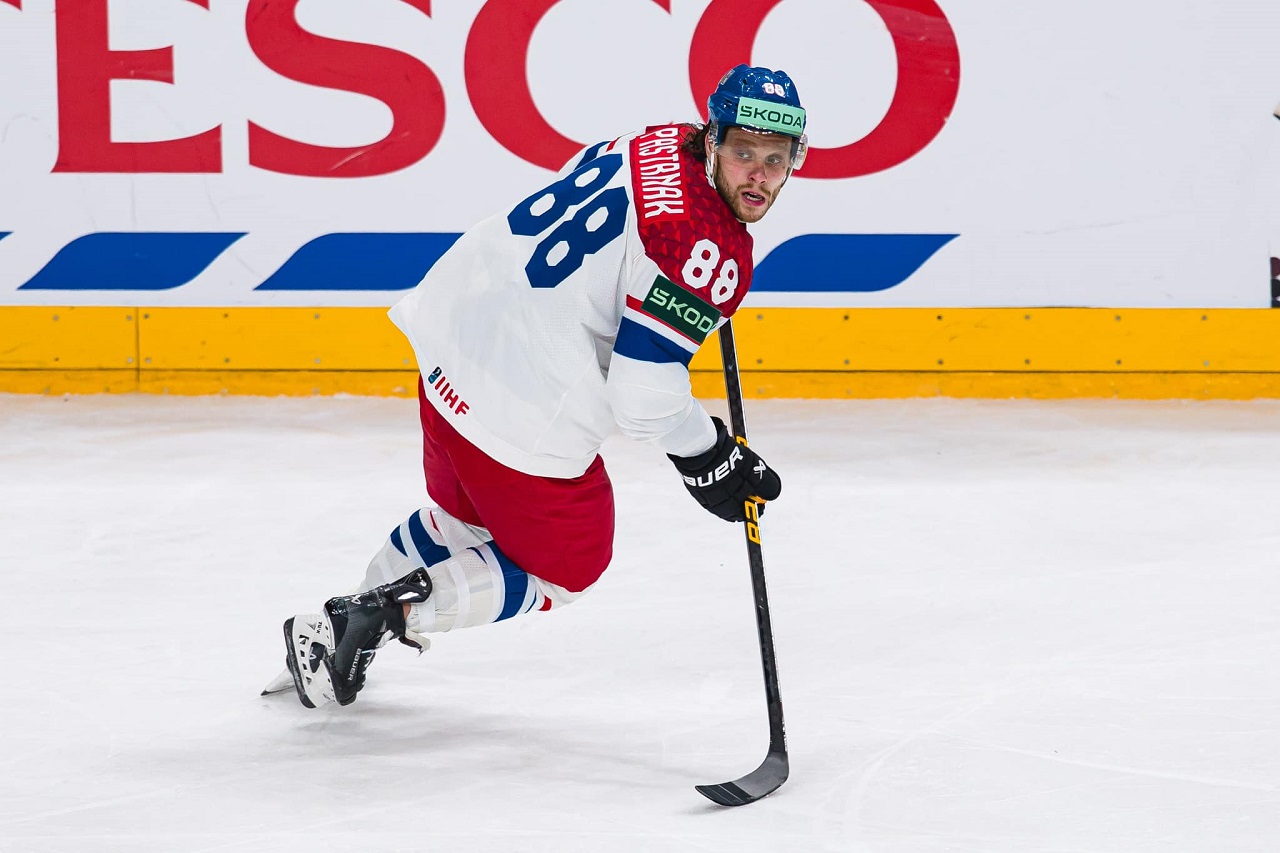 Давид Пастрняк, Чехия (фото: соцсети Чешской хоккейной ассоциации)
