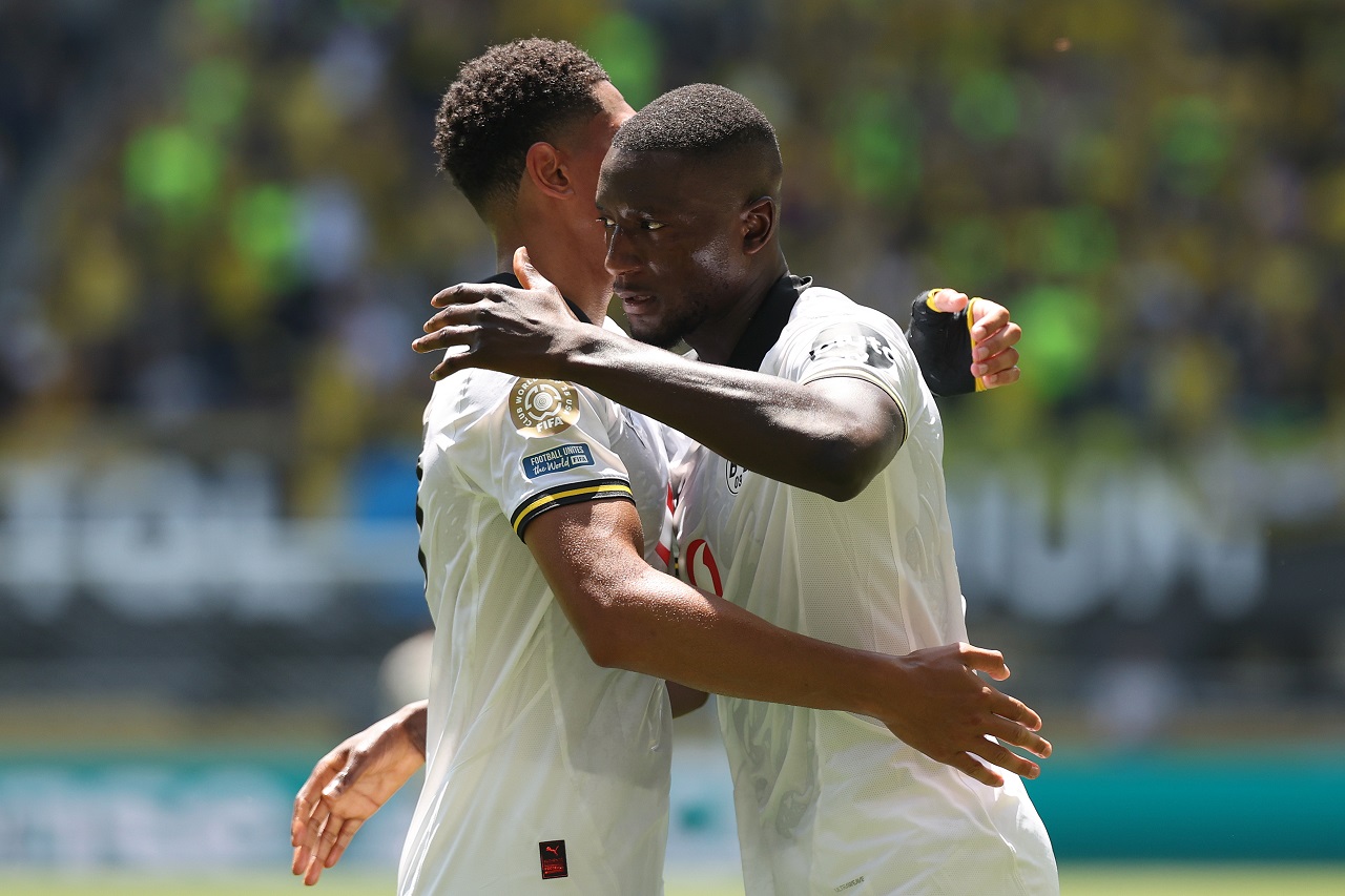 Серу Гирасси и Джоб Беллингем, «Боруссия» (Дортмунд), КЧМ-2025 (фото: Michael Reaves/Getty Images)