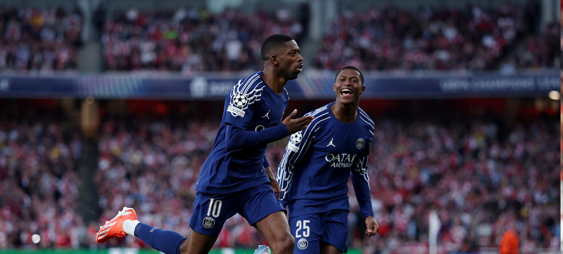 Усман Дембеле, «Пари Сен-Жермен» (фото: Michael Steele/Getty Images)