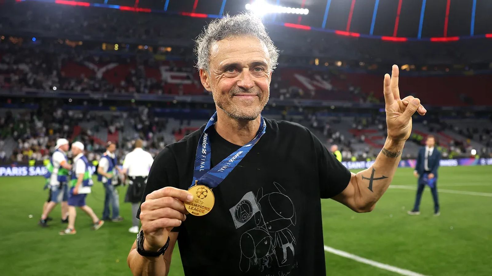 Главный тренер «ПСЖ» Луис Энрике. Фото: Getty Images