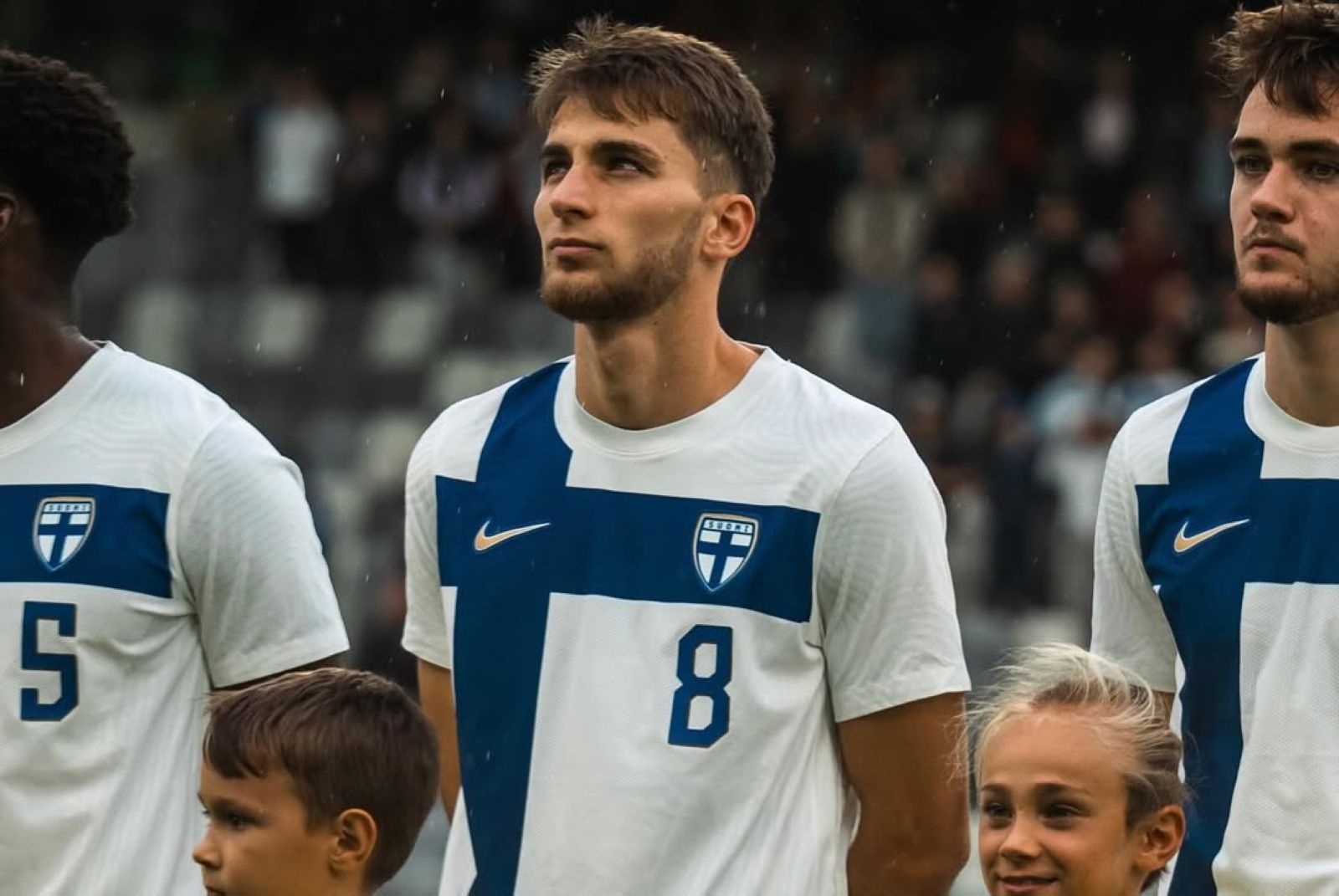 Адам Мархиев в составе молодежной сборной Финляндии. Фото: соцсети