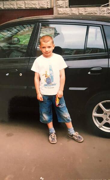 Андрей Мостовой в детстве