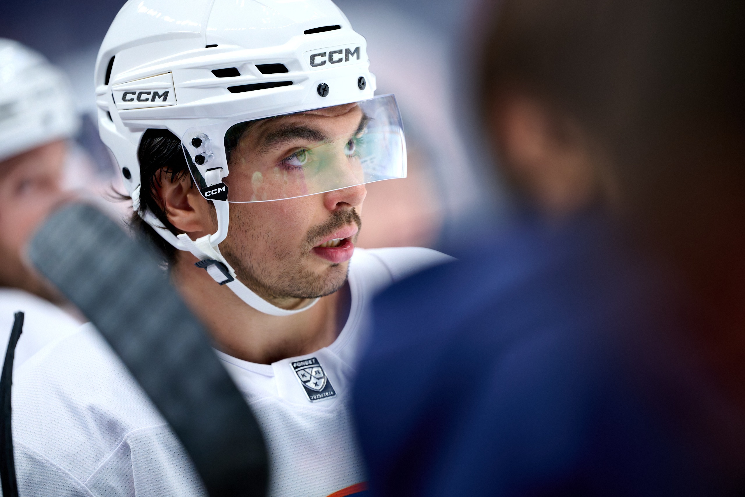 Нападающий ХК "Шанхай Дрэгонс" Ник Меркли. Фото: соцсети ХК "Шанхай Дрэгонс"