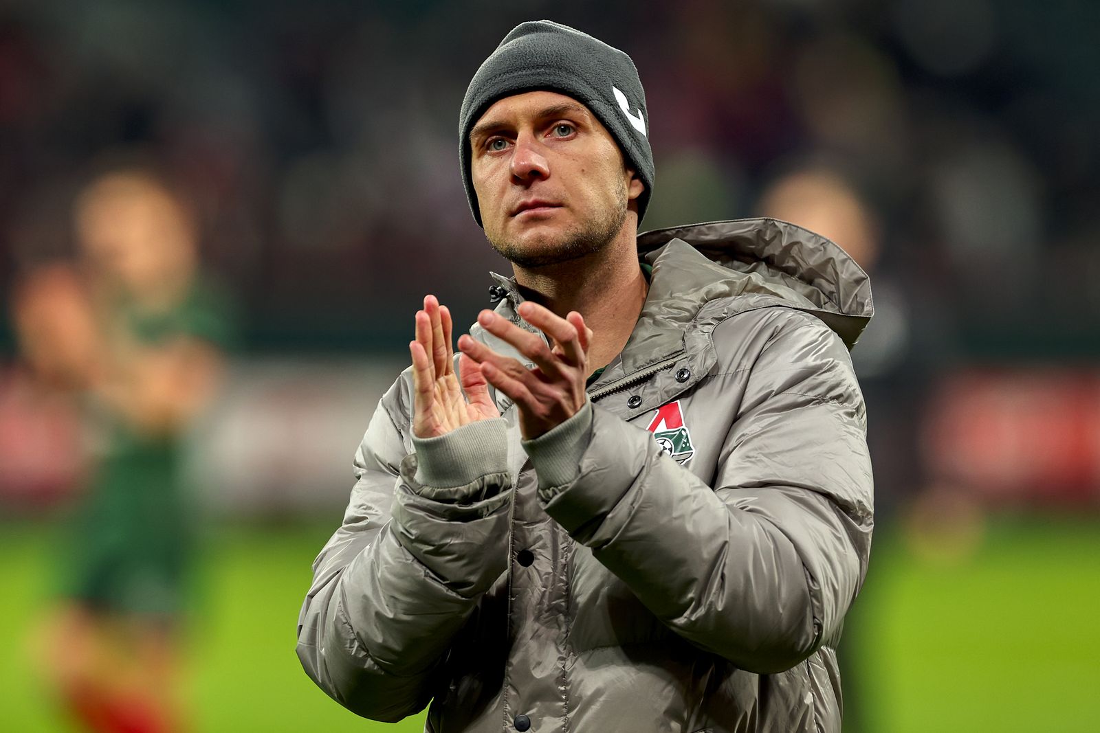 1 октября 2025 года. Капитан «Локомотива» Дмитрий Баринов после матча 5-го тура Пути РПЛ FONBET Кубка России с ЦСКА. Фото: fclm.ru