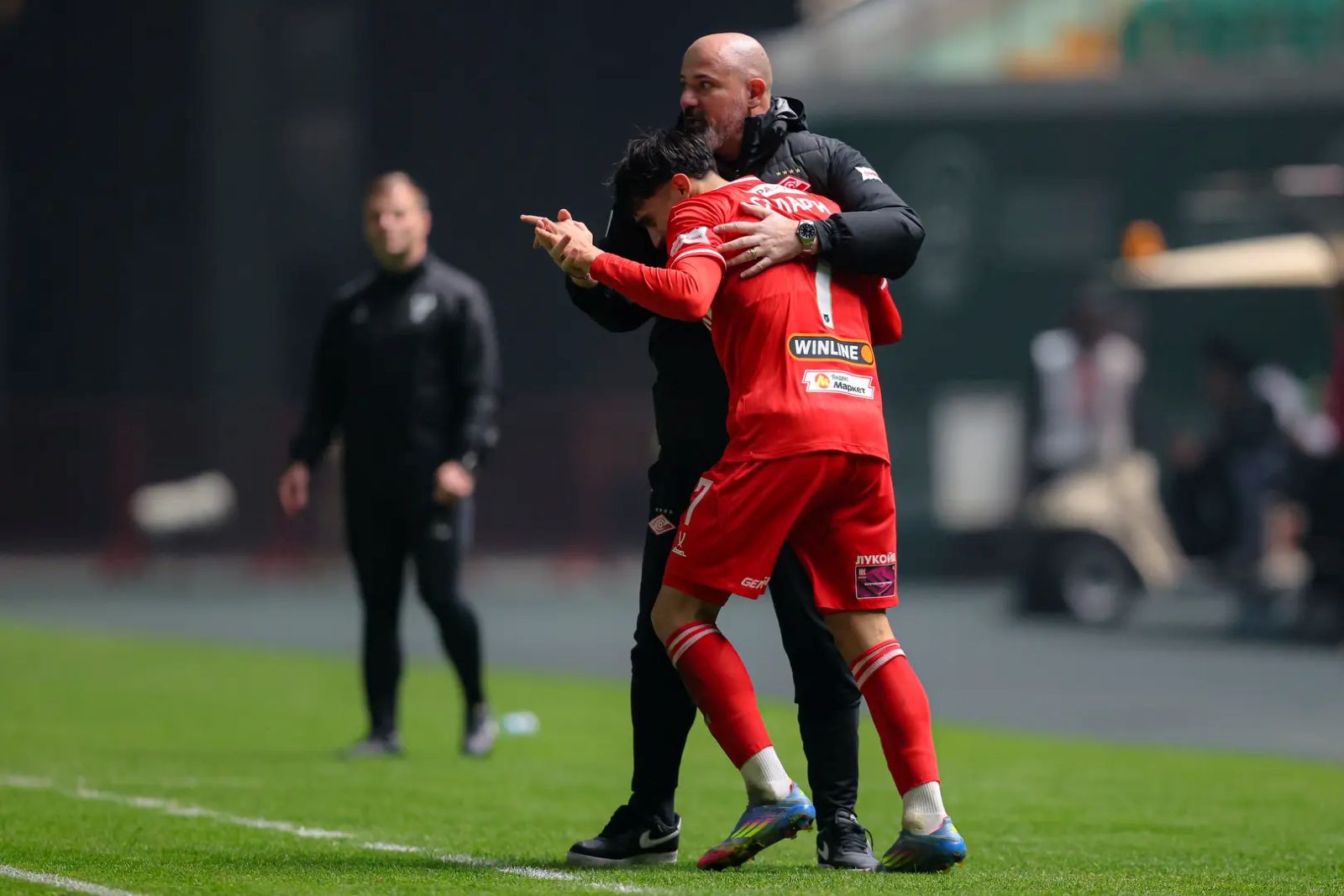 Деян Станкович и Пабло Солари. Фото: ФК «Спартак»