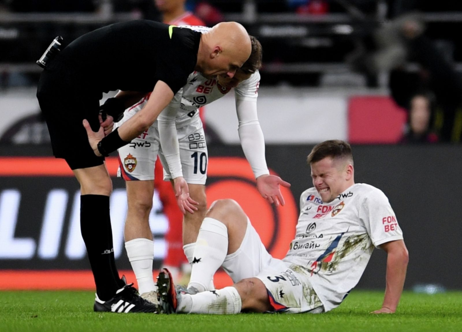 Данил Круговой (ЦСКА) в матче 16-го тура Российской Премьер-Лиги (РПЛ) в Москве. Фото: Алексей Филиппов / РИА Новости ©