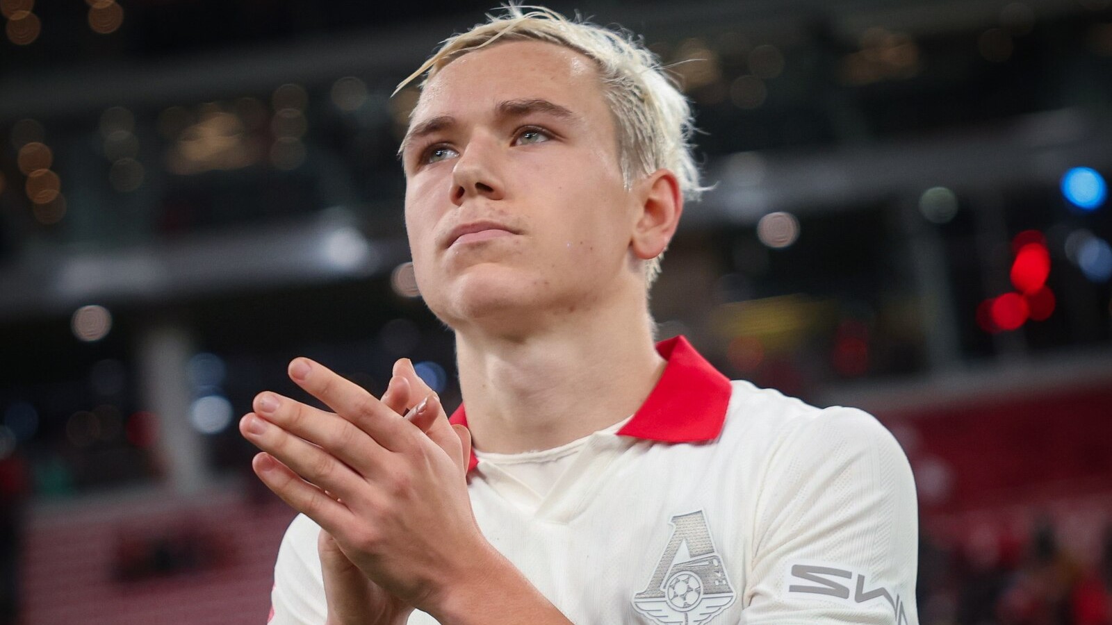 6 ноября 2025 года. Полузащитник «Локомотива» Алексей Батраков после матча со «Спартаком». Фото: ФК «Локомотив»