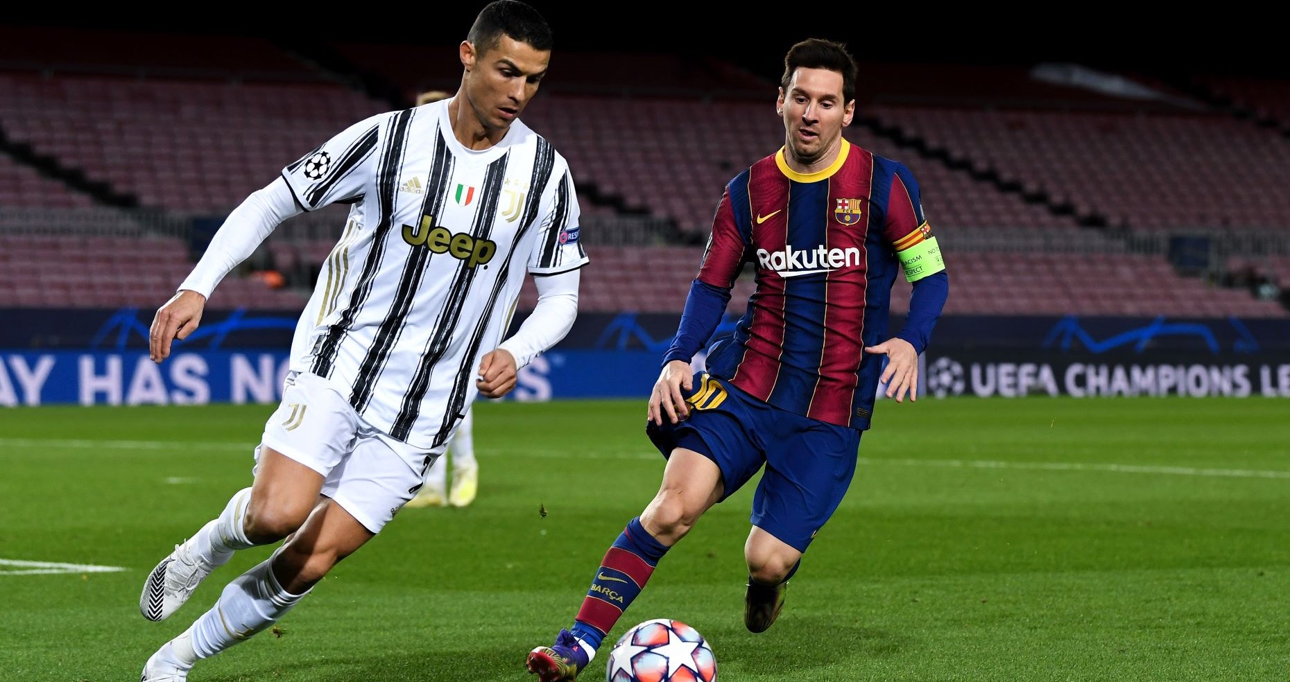 Криштиану Роналду и Лионель Месси (Getty Images)