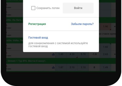 Укажите, что хотите выполнить именно «Гостевой вход».