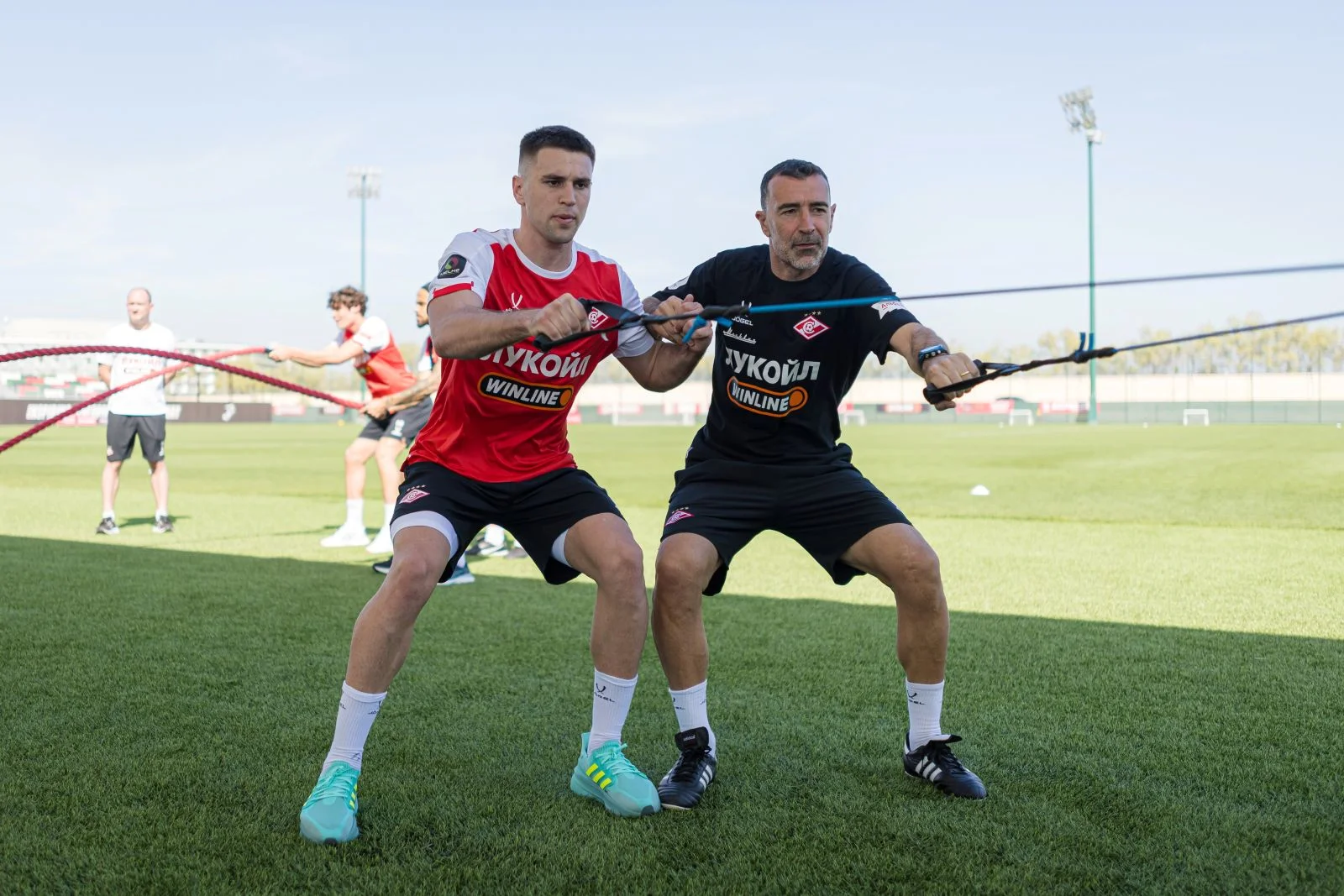 Владислав Саусь и Хуан Карседо. Фото: spartak.com