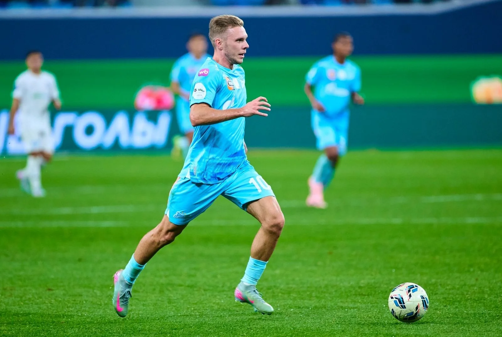 Максим Глушенков. Фото: Вячеслав Евдокимов / ФК «Зенит»