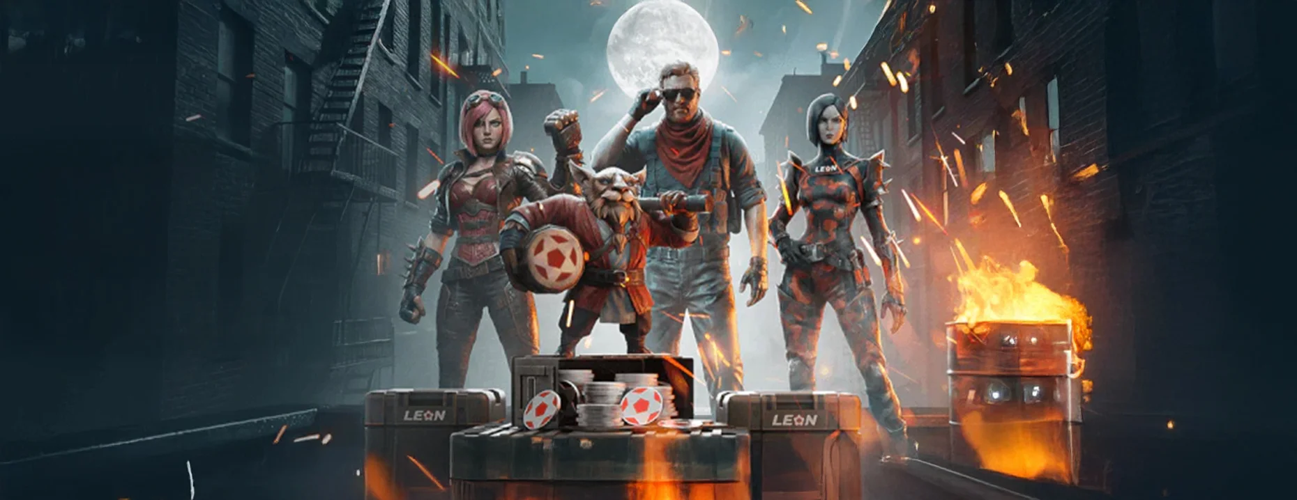 Фрибет «Леон»: до 30 000 рублей за выигрышные ставки на киберспорт