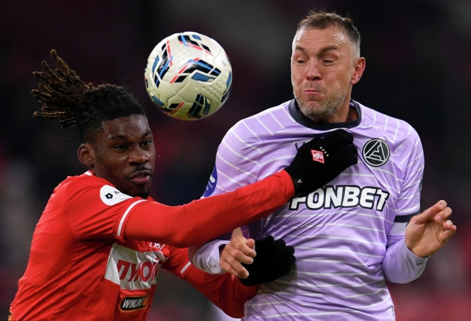 Кристофер Ву и Артем Дзюба. Фото: Алексей Филиппов / РИА Новости