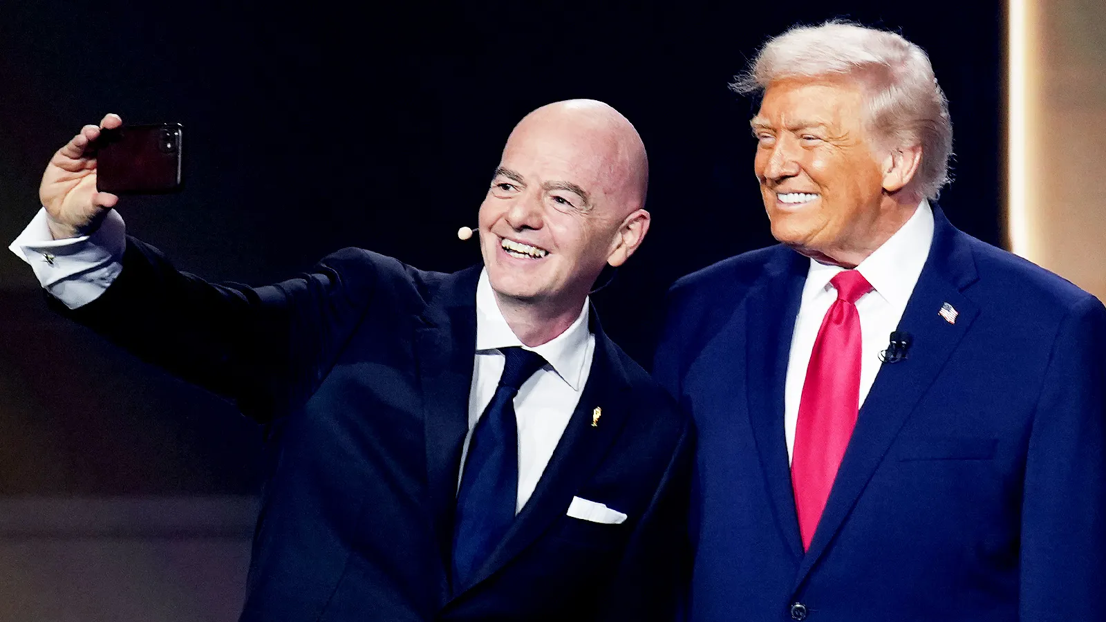 Джанни Инфантино и Дональд Трамп. Фото: Getty Images